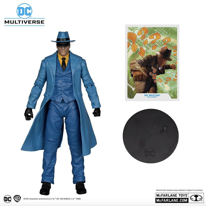 DC Multiverse - The Question - Chase / Platinum — Toy Snowman