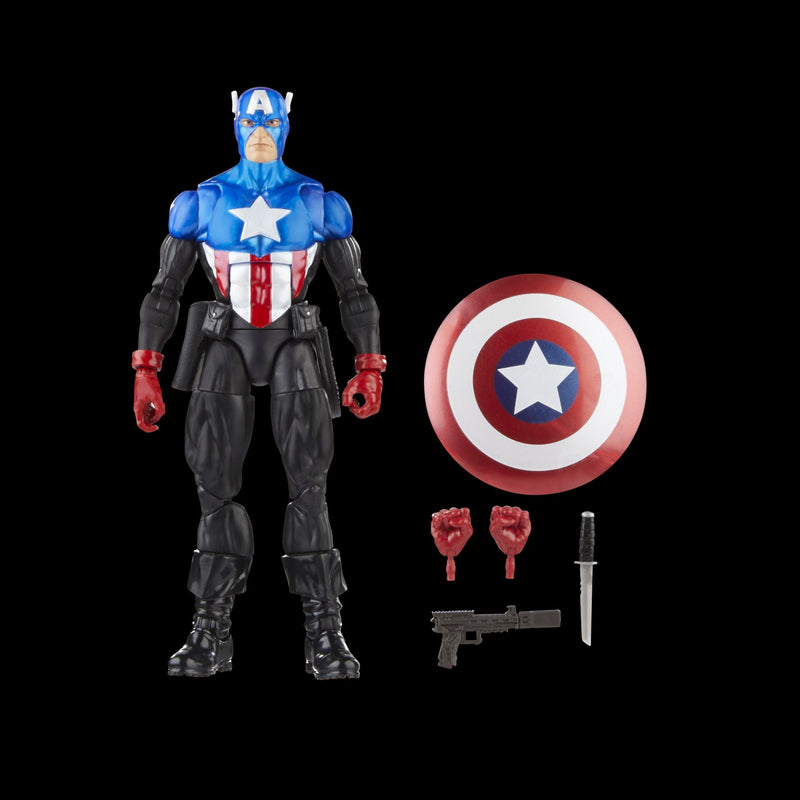 Marvel Legends Series: Captain America - Bucky Barnes - Avengers 60th Anniversary - Exclusivr - Collectables > Action Figures > toys -  Hasbro