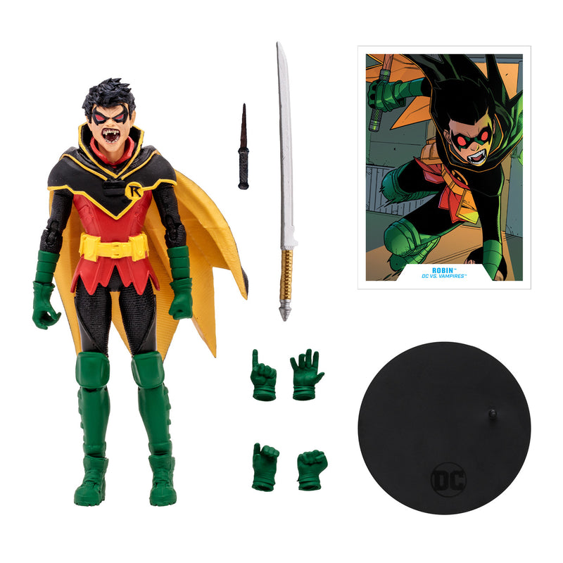 Robin Damian Wayne (DC vs. Vampires) - Exclusive - Collectables > Action Figures > toys -  McFarlane Toys