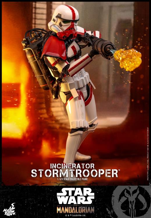 The Mandalorian TMS012 Incinerator Stormtrooper 1/6 Scale Collectible Figure ( Opened Box ) - Collectables > Action Figures > toys -  Hot Toys