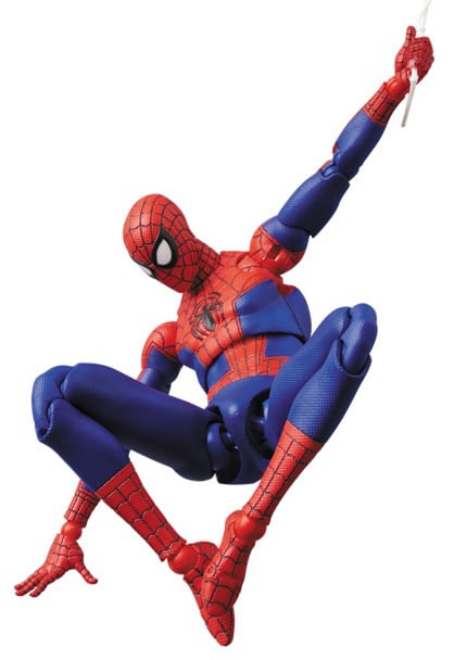 Spider-Man: Into the Spider-Verse MAFEX No.235 Spider-Man (Peter B. Parker) (Renewal Ver.) Action Figure