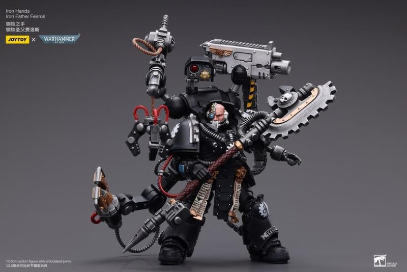 Warhammer 40K - Iron Hands - Iron Father Feirros - Collectables > Action Figures > toys -  Joy Toy