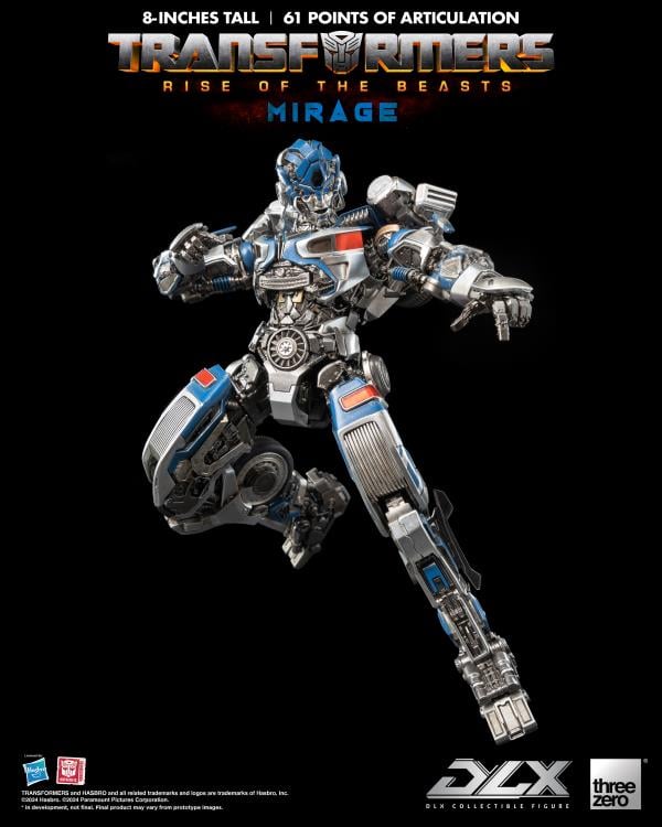 Transformers: Rise of the Beasts DLX Scale Collectible Series Mirage (preorder Q2 2025) - Collectables > Action Figures > toys -  ThreeZero
