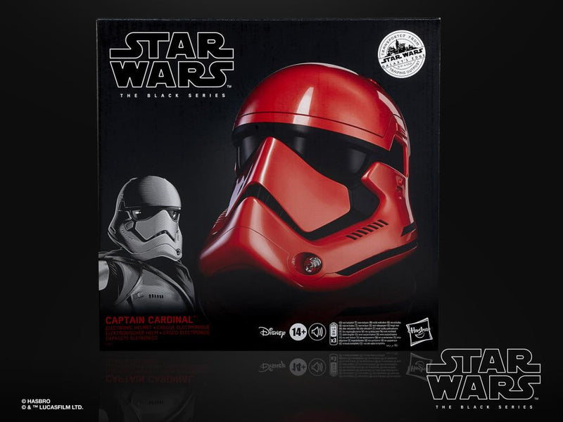 Star Wars Captain Cardinal - Galaxy's Edge  1:1 Scale Wearable Electronic Helmet (preorder) - Collectables > Action Figures > toys -  Hasbro