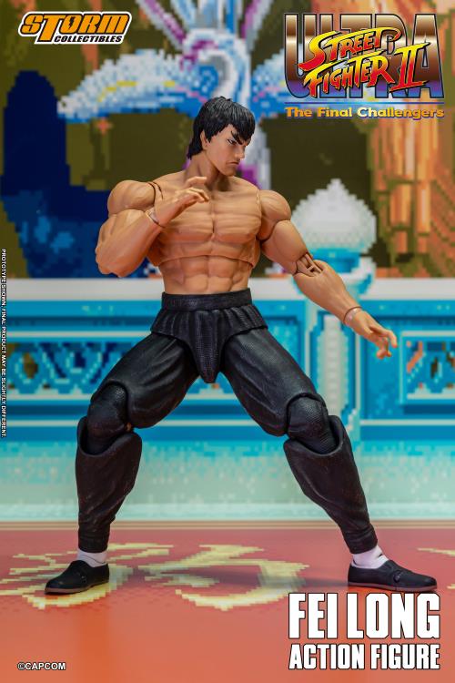 Ultra Street Fighter II: The Final Challengers Fei Long 1/12 Scale (preorder Q4 2024) - Collectables > Action Figures > toys -  Storm Collectibles