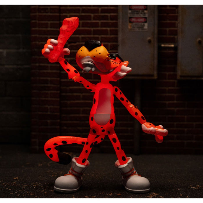Cheetos Chester Cheetah Flamin' Hot Glow-in-the-Dark 6-Inch Action Figure (preorder)