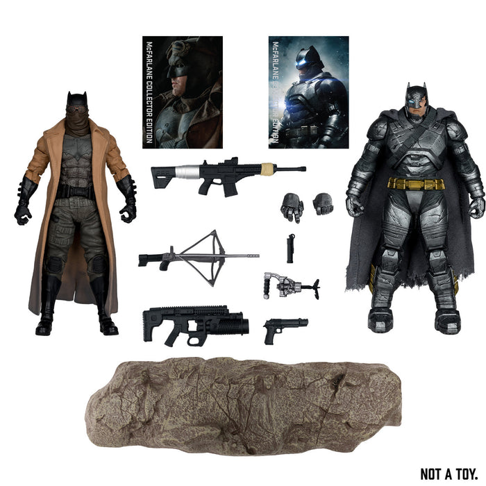 Batman Knightmare & Batman Armor Suit (Batman v Superman: Dawn of Justice) 2-Pack Gold Label  (preorder January )