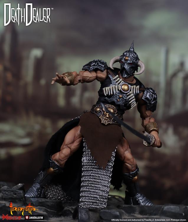 Frank Frazetta's Death Dealer & Steed 1/12 Scale Limited Edition Action Figure Set (preorder Q2 2025) - Collectables > Action Figures > toys -  EXECUTIVE REPLICAS