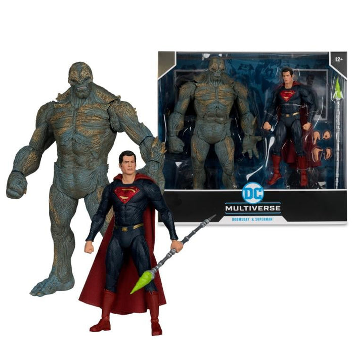 Batman v Superman: Dawn of Justice DC Multiverse Doomsday & Superman Action Figure Two-Pack (preorder January )