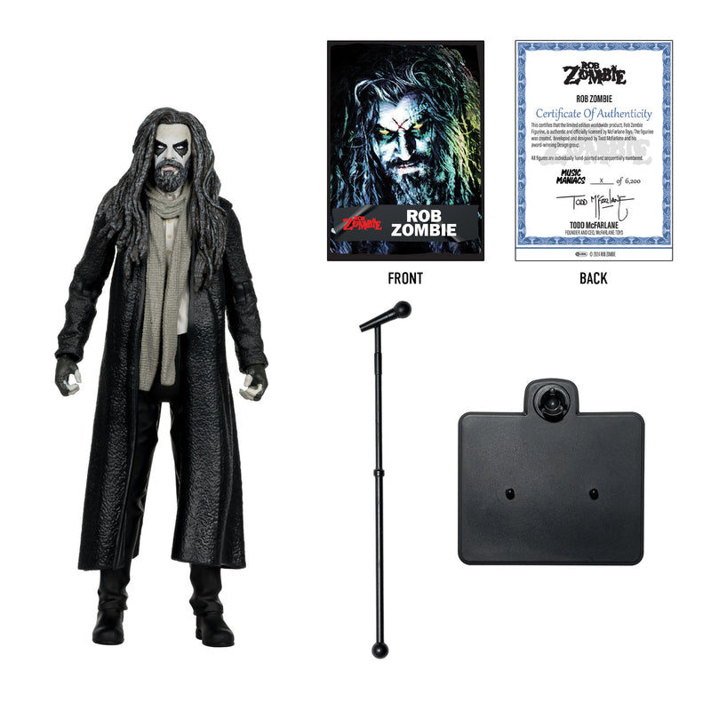 Rob Zombie (Music Maniacs: Metal) 6" Figure - Collectables > Action Figures > toys -  McFarlane Toys
