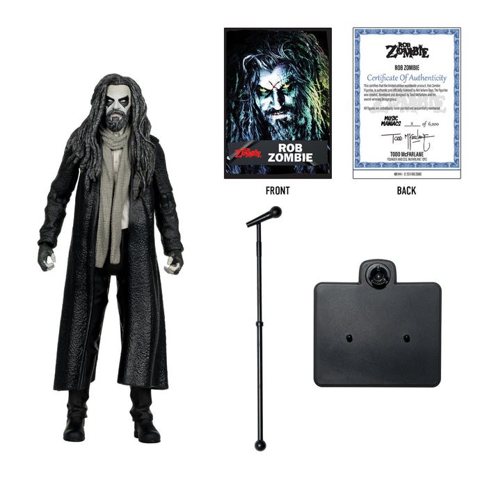 Rob Zombie (Music Maniacs: Metal) 6" Figure