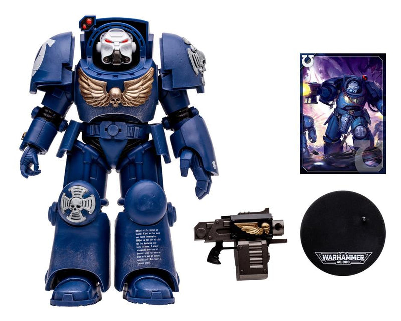 Warhammer 40,000 - Ultramarines - Terminator - Mega Action Figure (preorder) - Collectables > Action Figures > toys -  McFarlane Toys