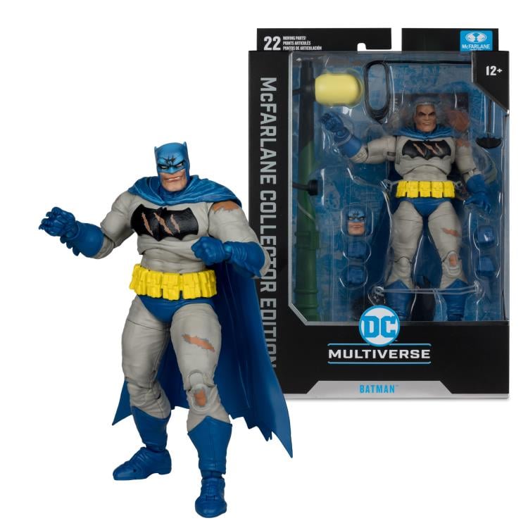 Batman: The Dark Knight Returns DC Multiverse Collector Edition Batman (Battle Damage Blue) - Collectables > Action Figures > toys -  McFarlane Toys