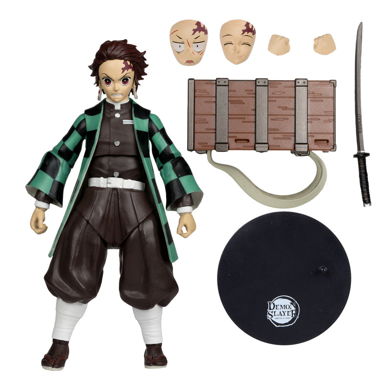 Tanjiro Kamado w/Nezuko Box (Demon Slayer) 7" Figure - Collectables > Action Figures > toys -  McFarlane Toys