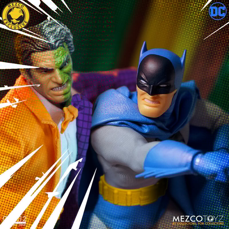Golden Age Batman vs Two-Face Boxed Set - Collectables > Action Figures > toys -  MEZCO TOYS