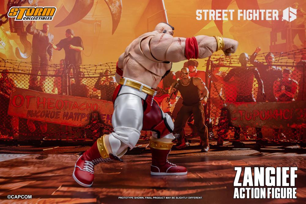 Street Fighter 6 - Zangief - 1/12 Scale Action Figure (preorder Q2 2025)