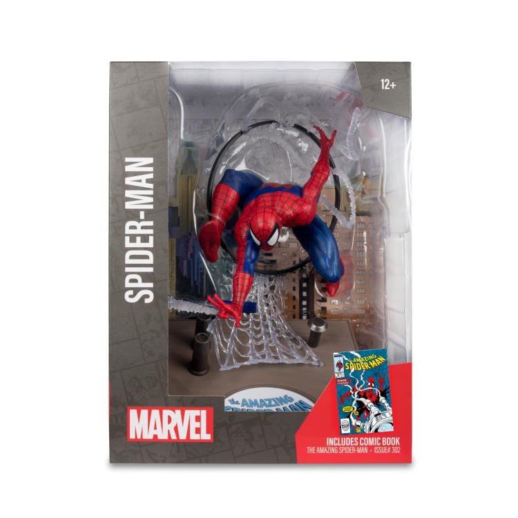 Marvel Comics Spider-Man (The Amazing Spider-Man #301) 1/6 Scale - Statue - Collectables > Action Figures > toys -  McFarlane Toys
