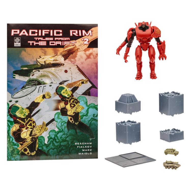 Pacific Rim: Tales From The Drift Crimson Typhoon 4" Action Figure Playset with Comic - Collectables > Action Figures > toys -  McFarlane Toys