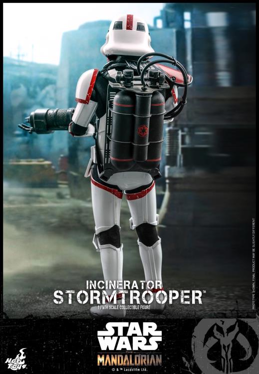 The Mandalorian TMS012 Incinerator Stormtrooper 1/6 Scale Collectible Figure ( Opened Box ) - Collectables > Action Figures > toys -  Hot Toys