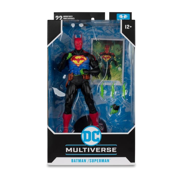 Batman/Superman: World's Finest DC Multiverse Batman/Superman Fusion -  -  McFarlane Toys