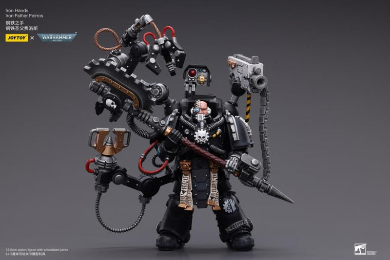 Warhammer 40K - Iron Hands - Iron Father Feirros - Collectables > Action Figures > toys -  Joy Toy