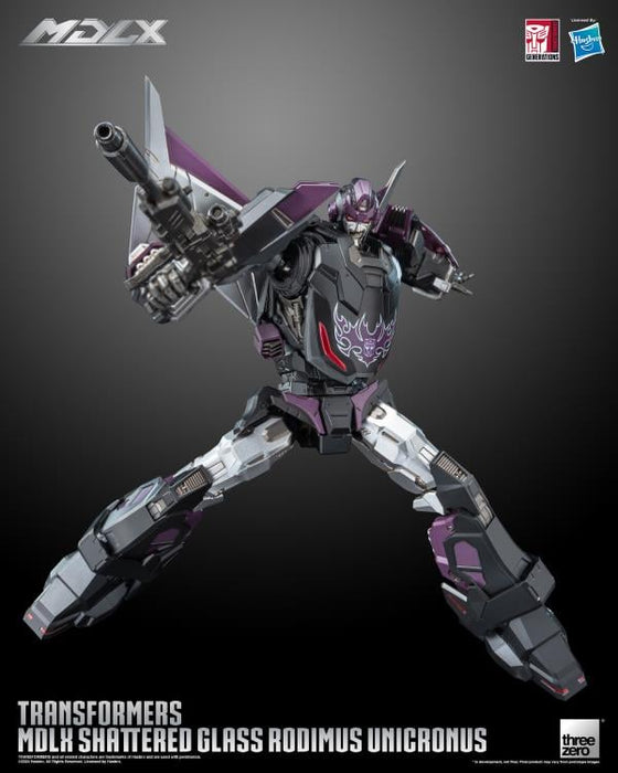 Transformers MDLX Articulated Figure Series Shattered Glass Rodimus Unicronus (preorder Q1 2025)