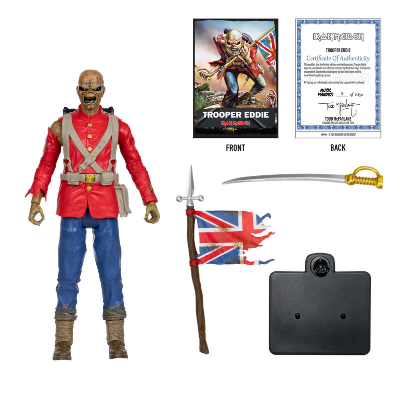 Trooper Eddie from Iron Maiden (Music Maniacs: Metal) 6" Figure - Collectables > Action Figures > toys -  McFarlane Toys