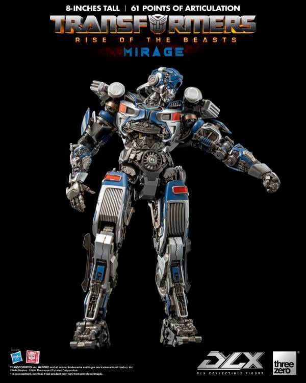 Transformers: Rise of the Beasts DLX Scale Collectible Series Mirage (preorder Q2 2025) - Collectables > Action Figures > toys -  ThreeZero