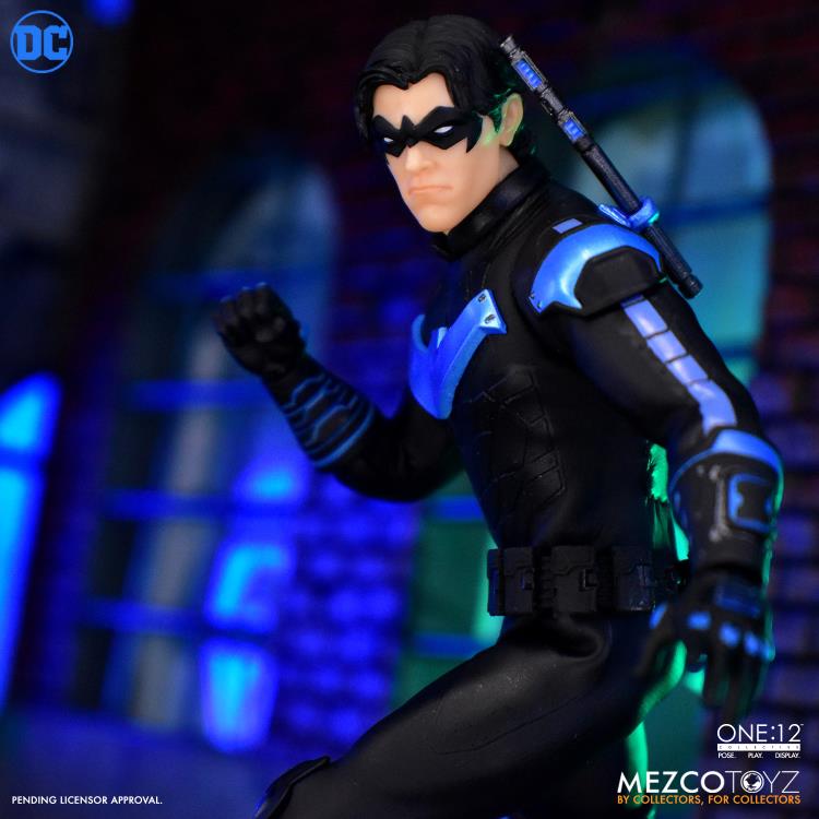 mezco メズコ ナイトウィング nightwing ONE:12フィギュア ワン12コレクティブ/ DCコミックス： ナイトウィング 1/12 アクション