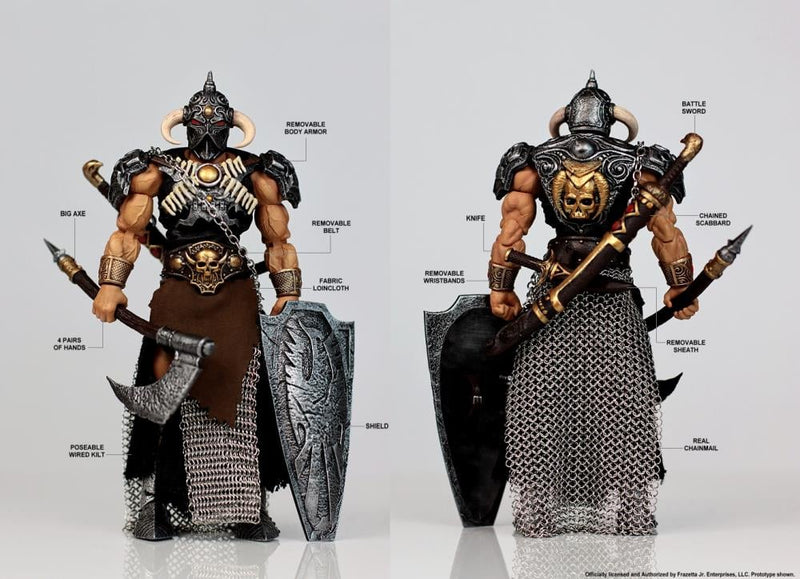 Frank Frazetta's Death Dealer & Steed 1/12 Scale Limited Edition Action Figure Set (preorder Q2 2025) - Collectables > Action Figures > toys -  EXECUTIVE REPLICAS