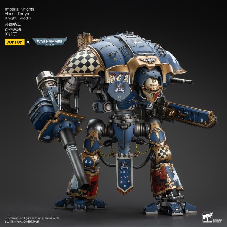 Joy Toy - Warhammer 40K - Imperial Knights - House Terryn - Knight Paladin 1/18 Scale Action Figure (preorder Q3 2025) - Collectables > Action Figures > toys -  Joy Toy