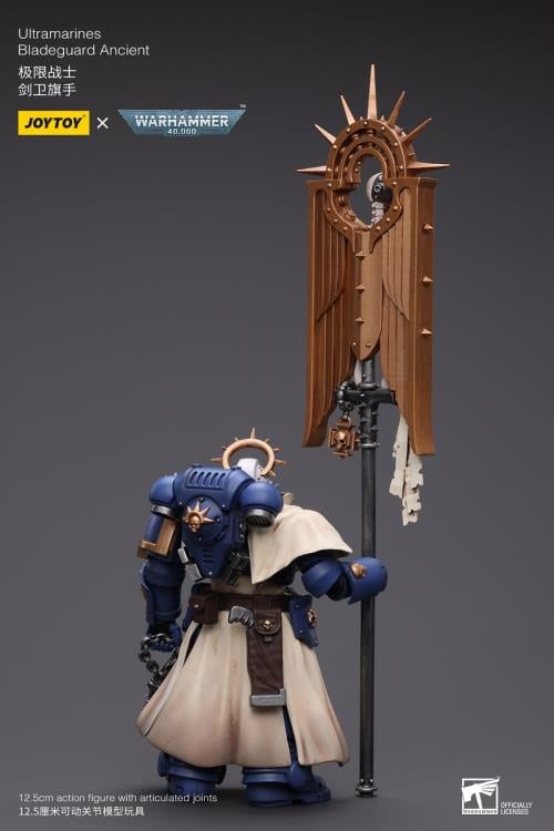 Warhammer 40K - Ultramarines - Bladeguard Ancient 1/18 Scale Action Figure - Collectables > Action Figures > toys -  Joy Toy