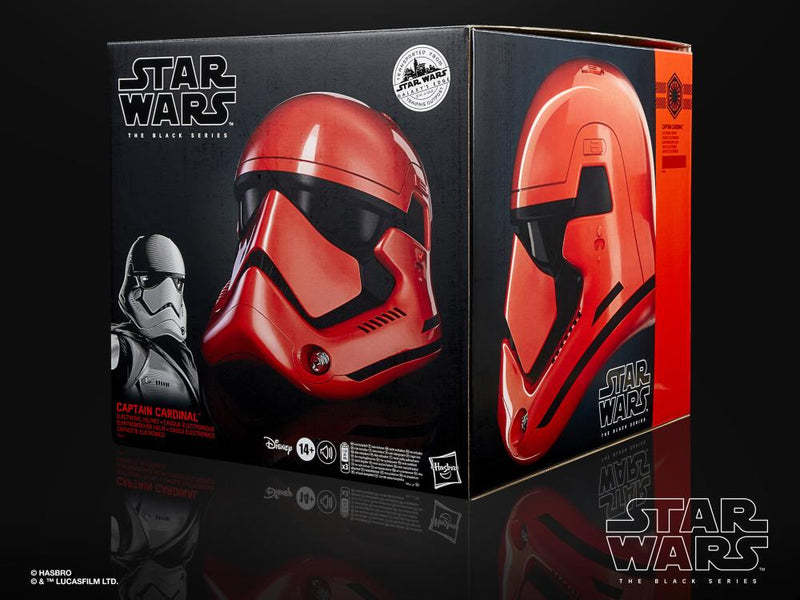 Star Wars Captain Cardinal - Galaxy's Edge  1:1 Scale Wearable Electronic Helmet (preorder) - Collectables > Action Figures > toys -  Hasbro