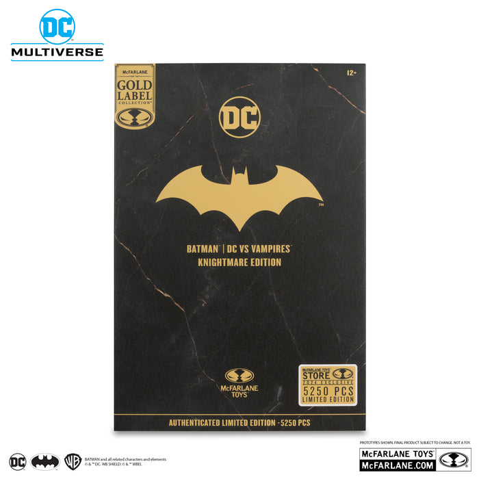 DC Multiverse - Batman (DC vs Vampires) Knightmare - Exclusive Gold Label