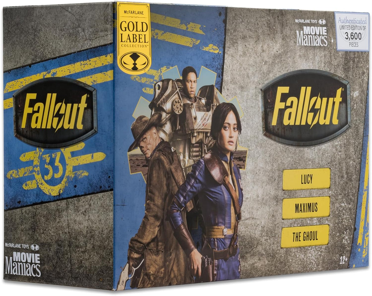 Movie Maniacs - Fallout - 3 Pack - Gold Label — Toy Snowman
