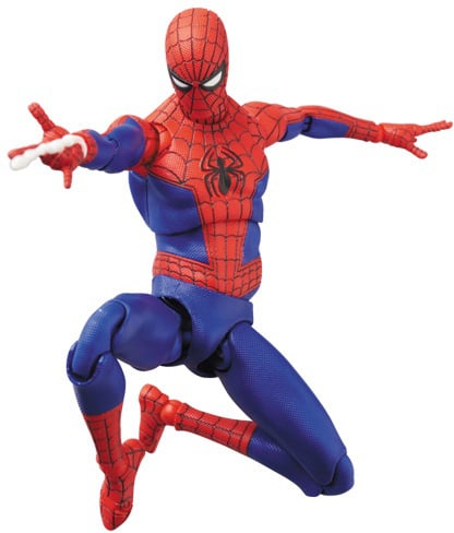 Spider-Man: Into the Spider-Verse MAFEX No.235 Spider-Man (Peter B. Parker) (Renewal Ver.) Action Figure