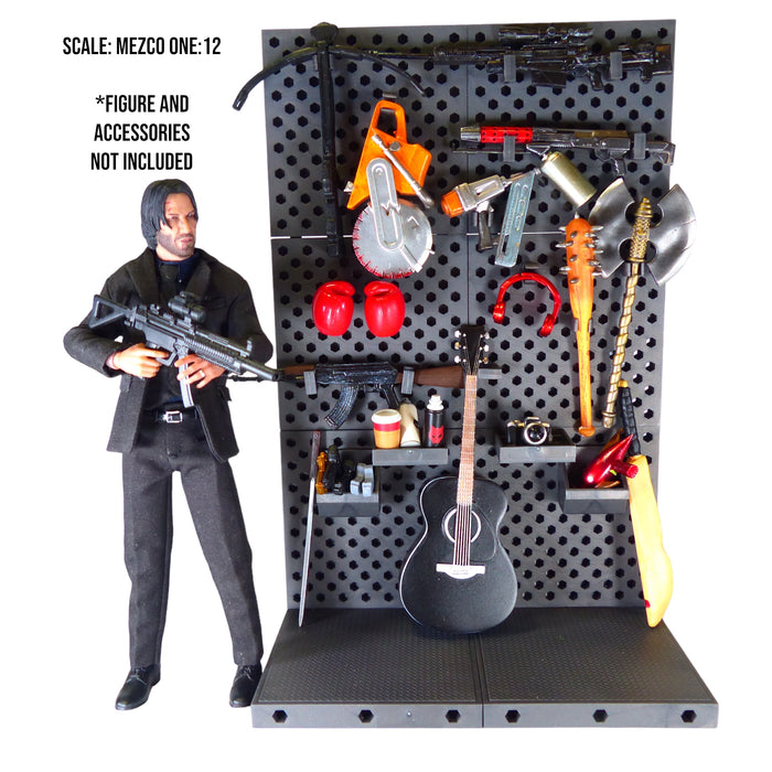 Super Action Stuff The Ultimate Weapons Rack Accessory Set - Collectables > Action Figures > toys -  HAPPYCAT INDUSTRIES