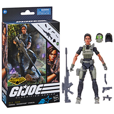 G.I. Joe Classified Series Nightforce Jodie "Shooter" Craig  90 - Exclusive -  -  Hasbro