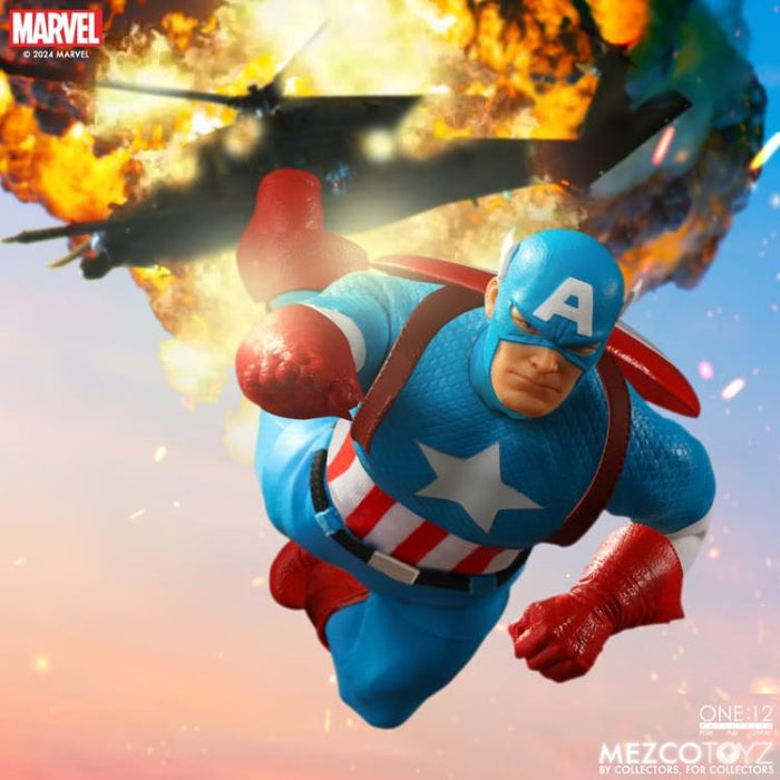 Marvel Comics One:12 Collective Captain America - Silver Age  (preorder Nov/Dec) - Collectables > Action Figures > toys -  MEZCO TOYS