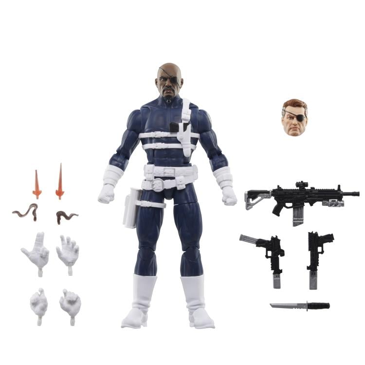 Captain America Marvel Legends S.H.I.E.L.D. Three-Pack (preorder Q3) - Collectables > Action Figures > toys -  Hasbro