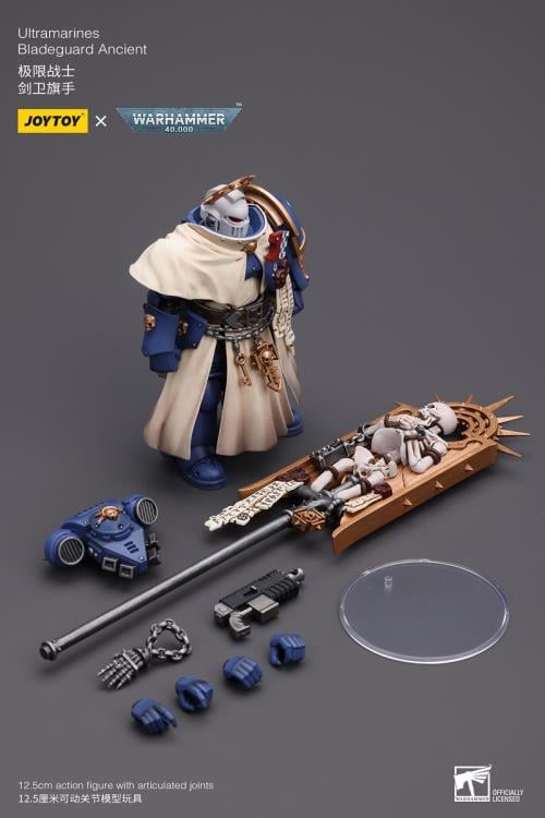Warhammer 40K - Ultramarines - Bladeguard Ancient 1/18 Scale Action Figure - Collectables > Action Figures > toys -  Joy Toy