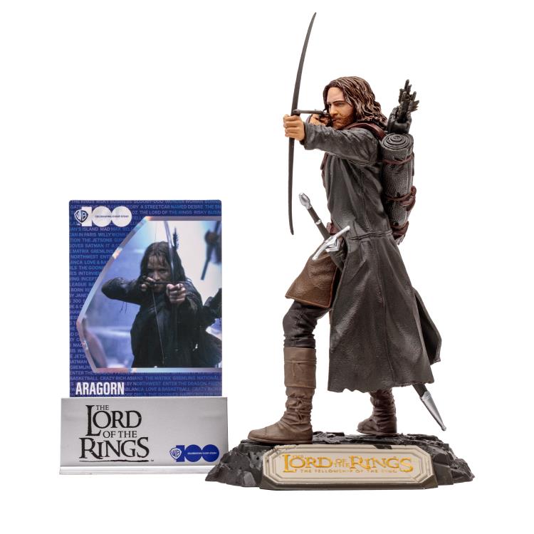 The Lord of the Rings: The Fellowship of the Ring Movie Maniacs WB 100 Aragorn 6" Limited Edition Figure -  -  McFarlane Toys