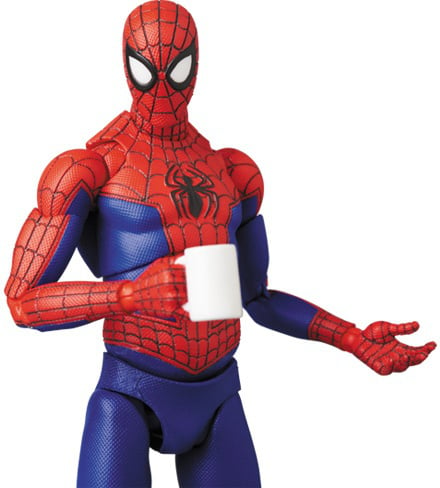 Spider-Man: Into the Spider-Verse MAFEX No.235 Spider-Man (Peter B. Parker) (Renewal Ver.) Action Figure