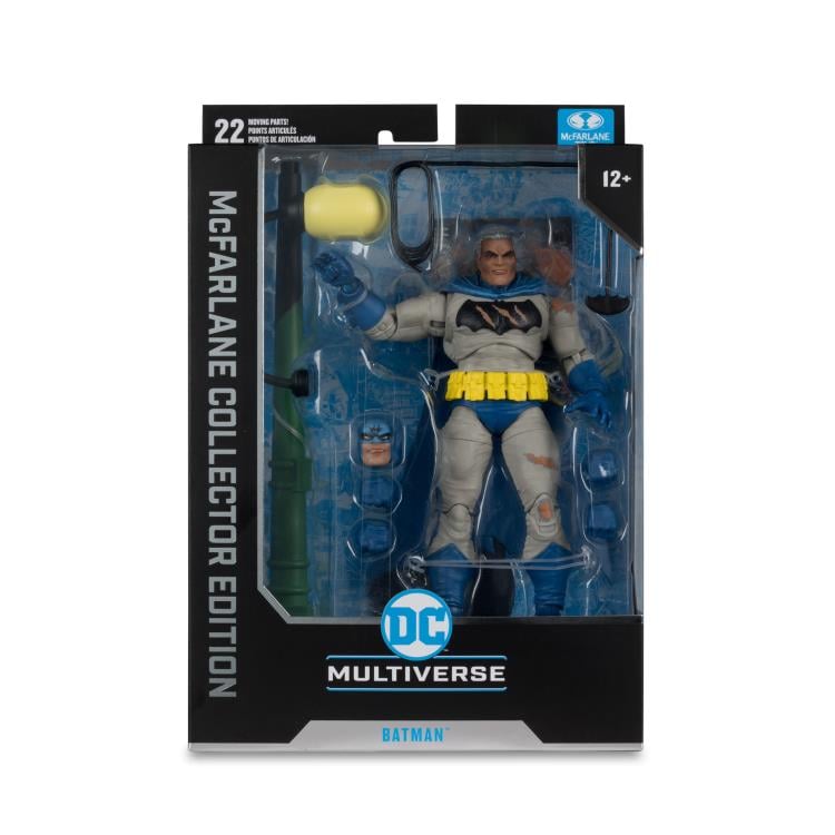 Batman: The Dark Knight Returns DC Multiverse Collector Edition Batman (Battle Damage Blue) - Collectables > Action Figures > toys -  McFarlane Toys