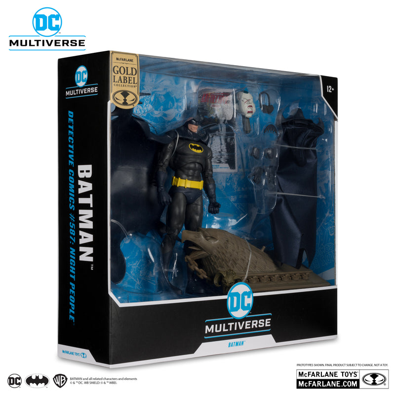 DC Multiverse - Batman (Detective Comics #587: Night People) Gold Label - Collectables > Action Figures > toys -  McFarlane Toys