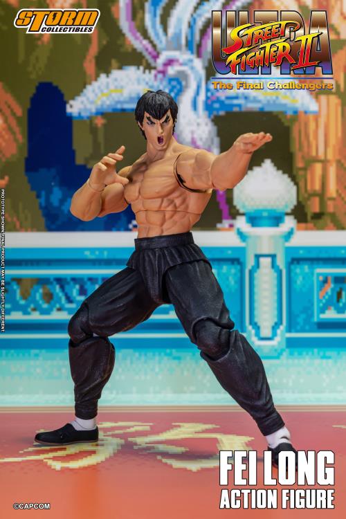 Ultra Street Fighter II: The Final Challengers Fei Long 1/12 Scale (preorder Q4 2024) - Collectables > Action Figures > toys -  Storm Collectibles