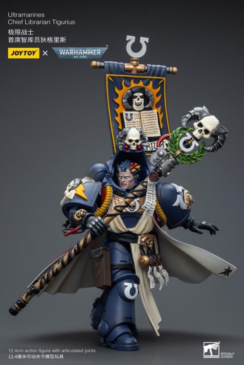 Warhammer 40K - Ultramarines - Chief Librarian Tigurius - Collectables > Action Figures > toys -  Joy Toy