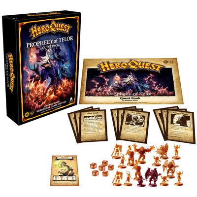 HeroQuest Prophecy of Telor Quest Pack (preorder Q1) - Board Game -  Hasbro