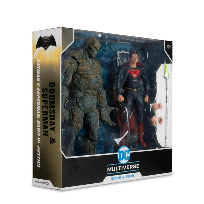 Batman v Superman: Dawn of Justice DC Multiverse Doomsday & Superman Action Figure Two-Pack (preorder January )