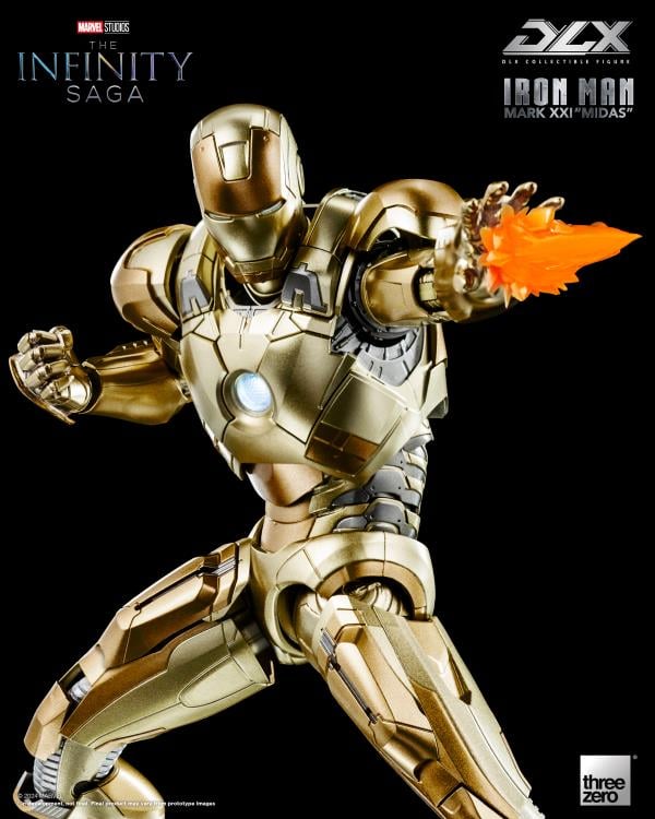 Avengers: The Infinity Saga DLX Iron Man Mark XXI "Midas" 1/12 Scale Action Figure (Preorder Q3 2025) - Collectables > Action Figures > toys -  ThreeZero